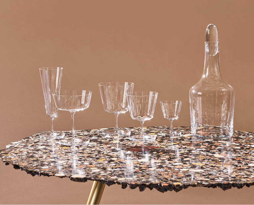 Lobmeyr Drinking Set No. 257 Commodore Wine Decanter