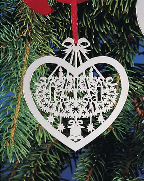Robbe & Berking Christmas Ornament "Advent Wreath" (Germany)