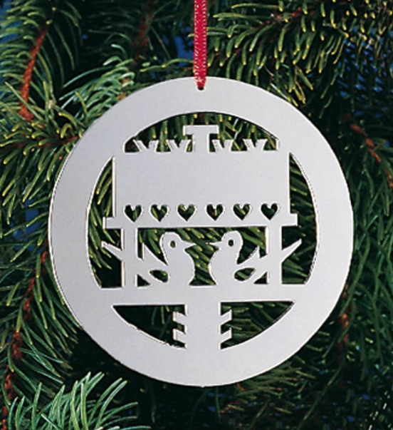 Robbe & Berking Christmas Ornament "Aviary" (Germany)