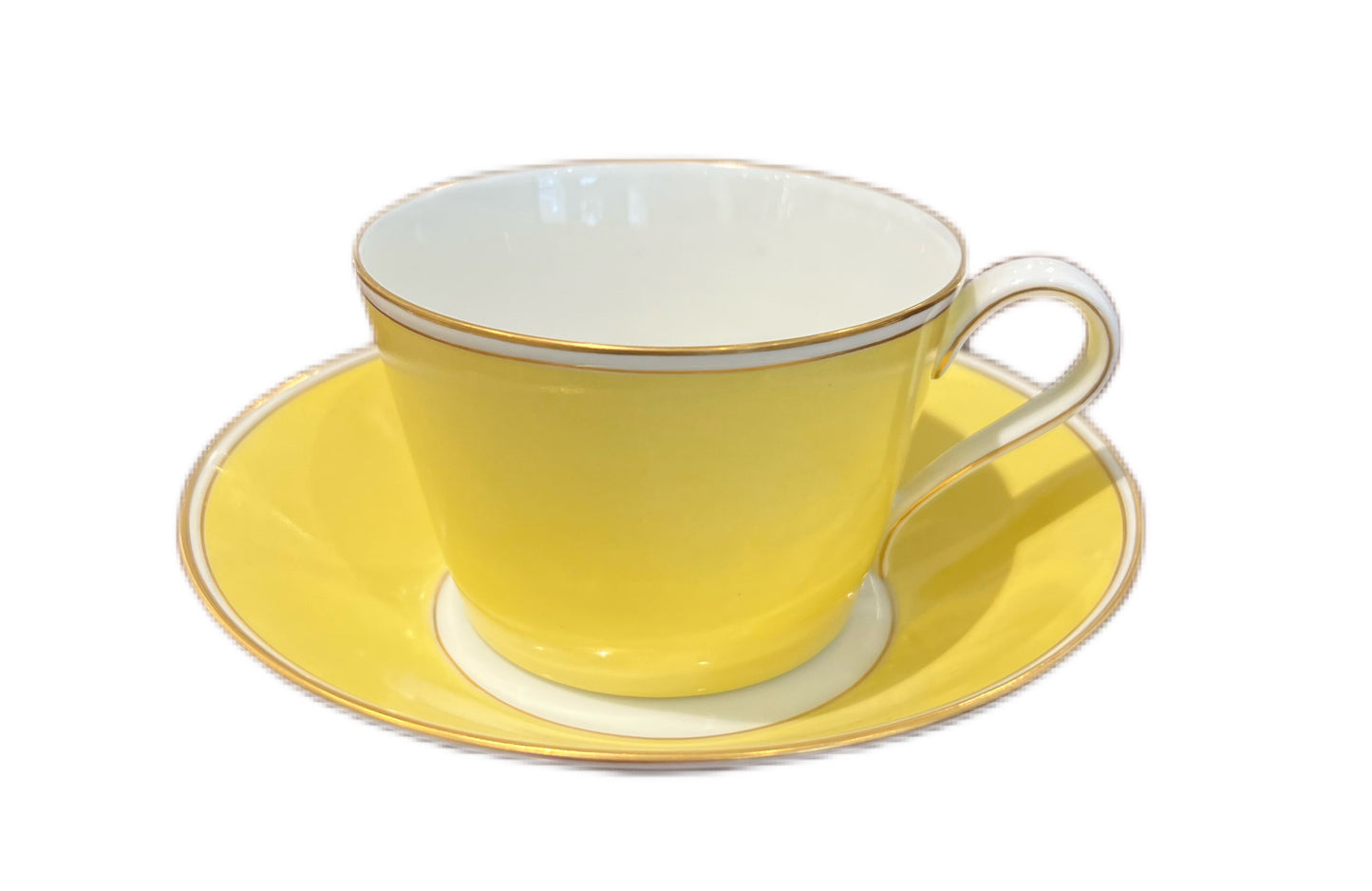 Nymphenburg "Lotos" Tea Service in Gelb Fond designed by Wolfgang von Wersin (Germany)