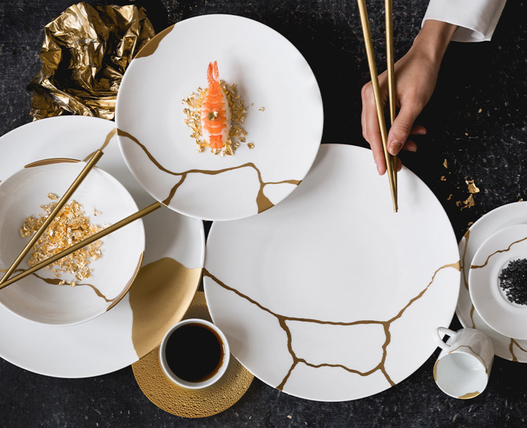 Bernardaud Kintsugi Noodle Bowl (France)