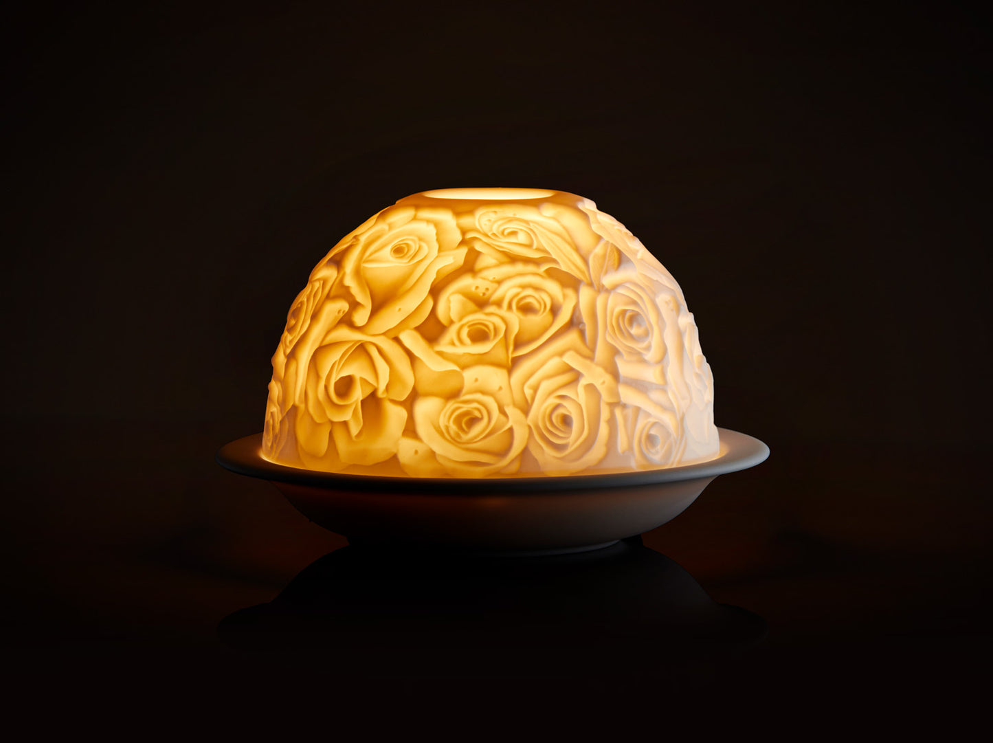 Bernardaud Led Votivelight - Roses (France)