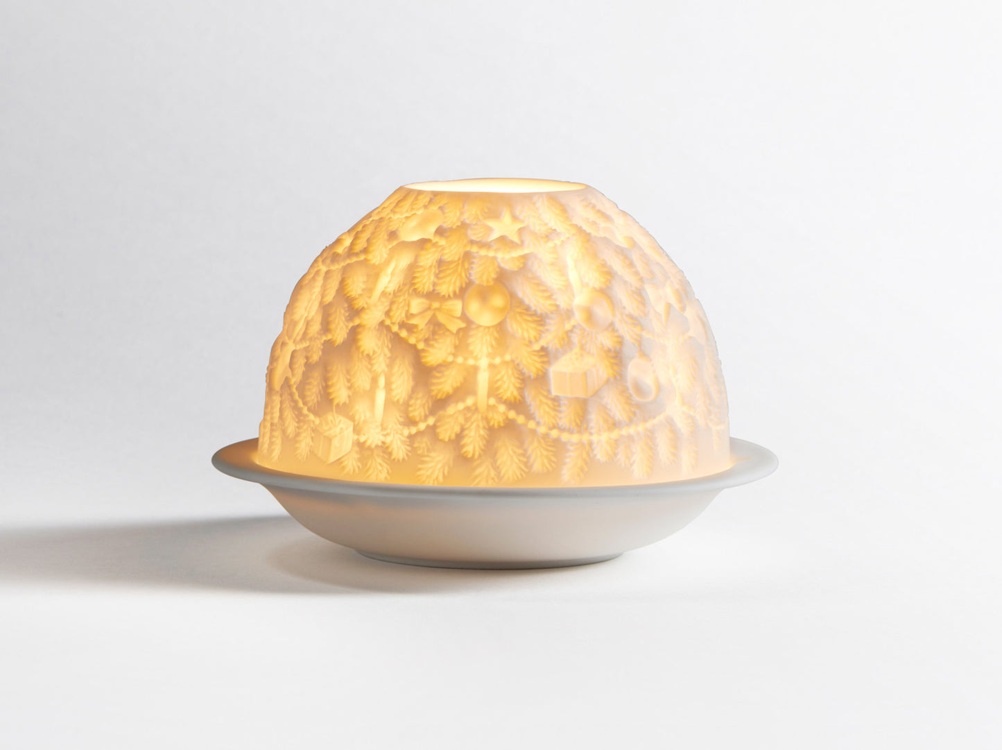 Bernardaud Votivelight - Christmas Tree (France)