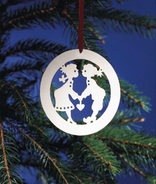 Robbe & Berking Christmas Ornament "Pair of Dwarfs A" (Germany)