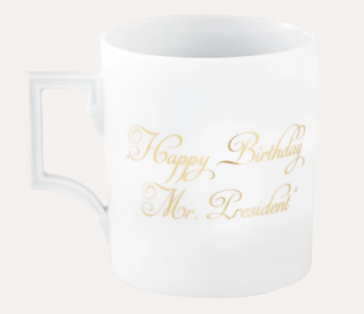 Meissen Mug Marilyn pink V 0,25 by Michael Moebius (Germany)
