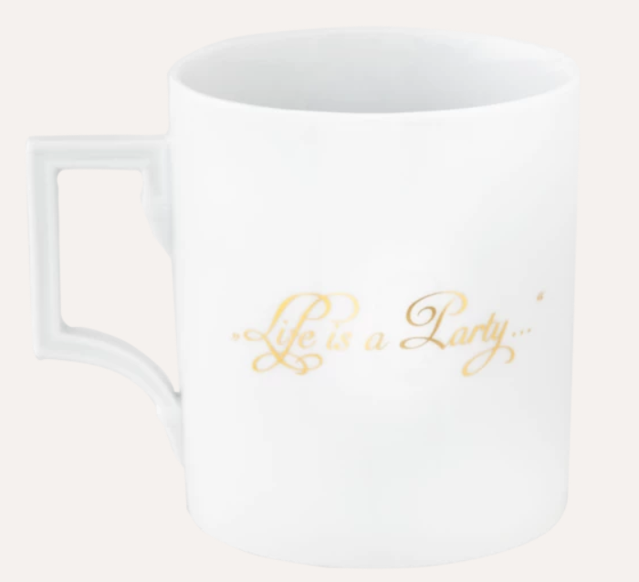 Meissen Mug Audrey blue V 0,25 by Michael Moebius (Germany)