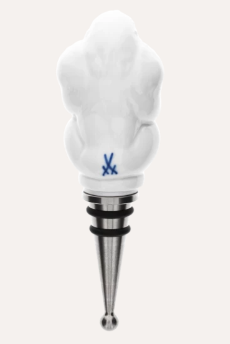 Meissen Bottle Stopper See No Evil (Germany)