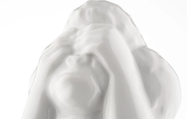 Meissen Bottle Stopper See No Evil (Germany)