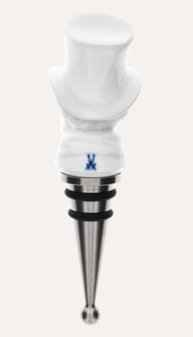 Meissen Bottle Stopper Gentleman (Germany)