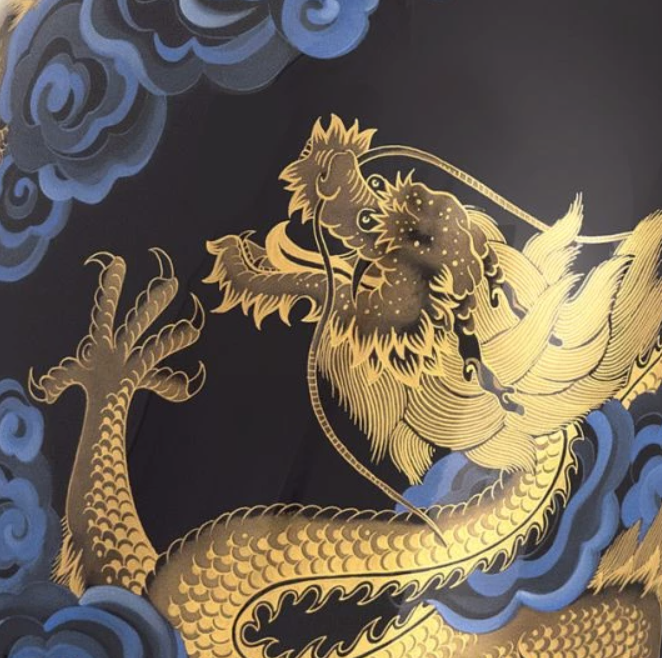 Meissen Vase Fortune Dragon (Germany)