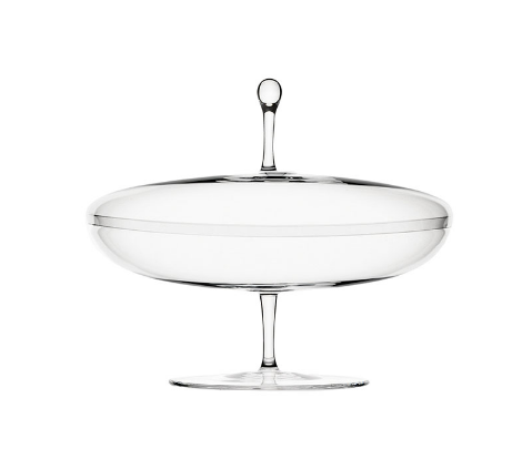 Lobmeyr Flat Candy Dish designed by Oswald Haerdtl in 1925 (Austria)