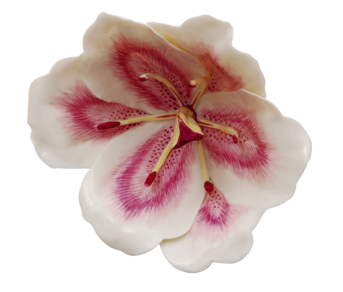 Nymphenburg Table Flower "Magnolia" designed by Conrad Linck, 1770 (Germany)