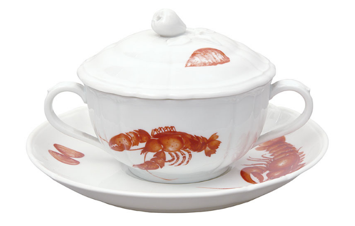 Nymphenburg "Rococo Mare Nostrum Collection" Soup Cup (Germany)