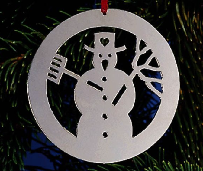 Robbe & Berking Christmas Ornament "Snowman" (Germany)