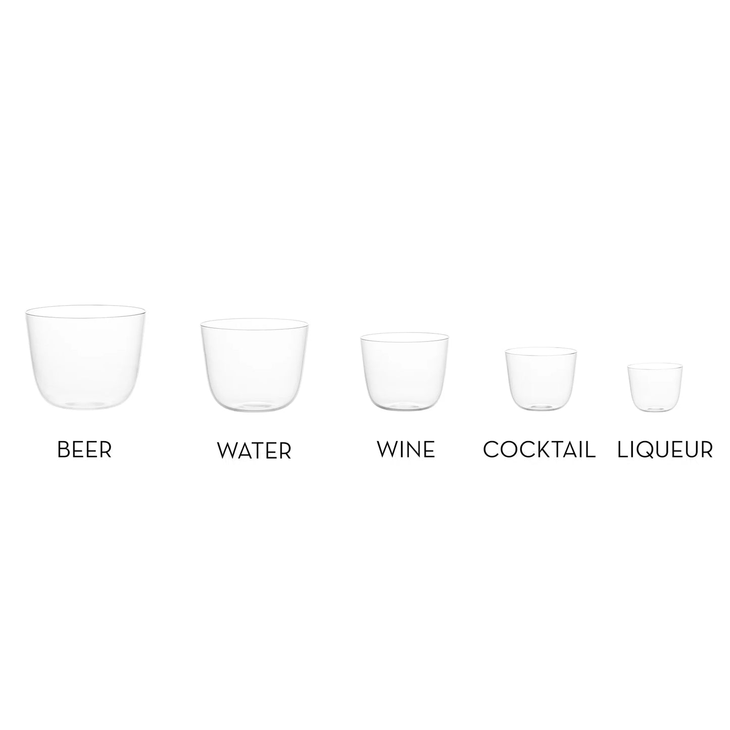 Lobmeyr Drinking Set No. 267 Alpha Water Tumbler in Rosalin