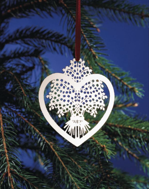 Robbe & Berking Christmas Ornament "X-Mas Tree Sheat" (Germany)