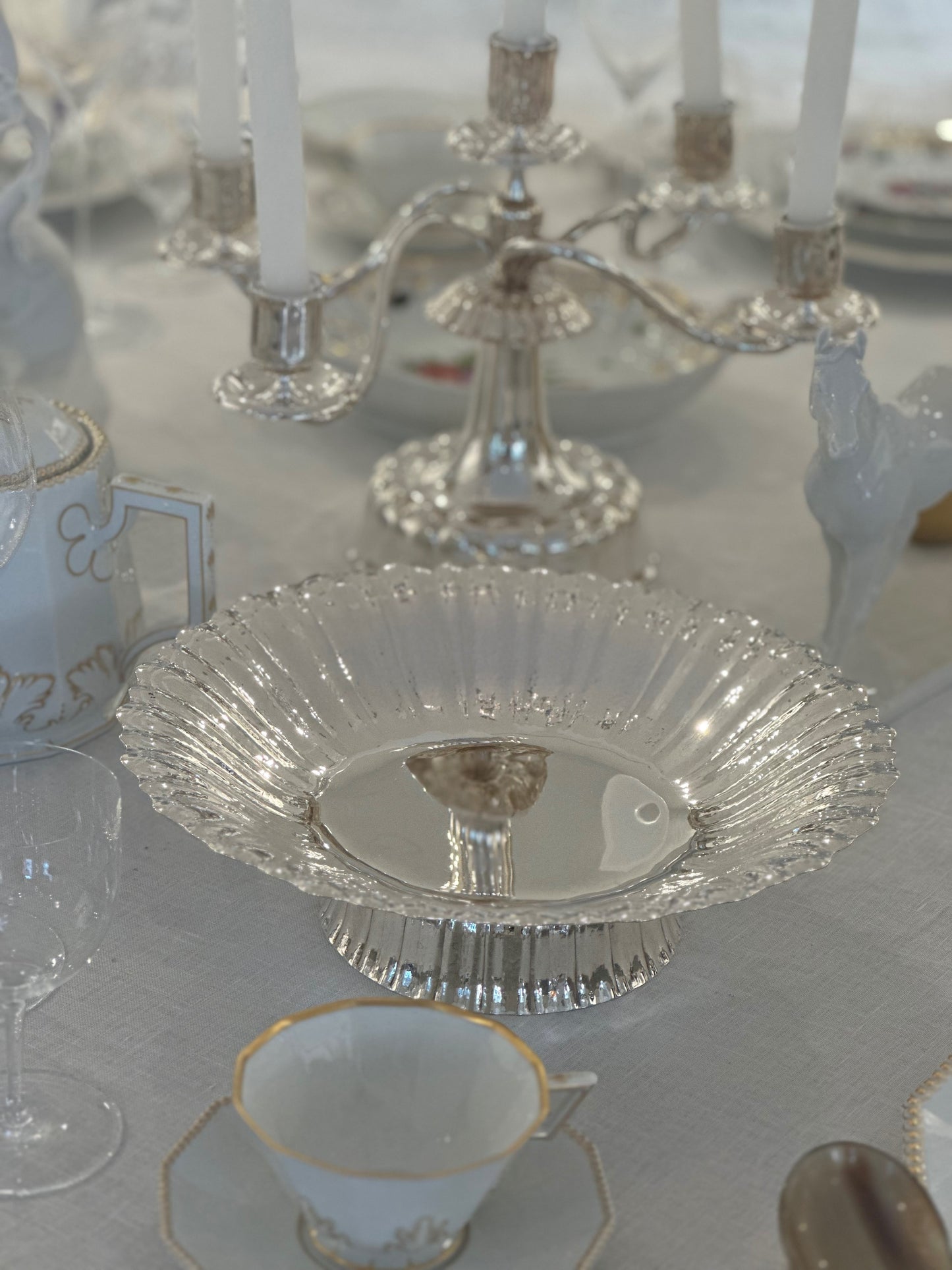 Wiener Silber Centerpiece Bowl, designed by Oswald Haerdtl in 1930 (Austria)