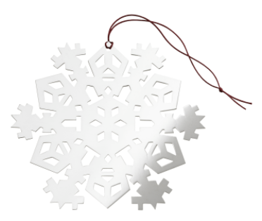 Robbe & Berking Christmas Ornament "Ice Crystal 2" (Germany)