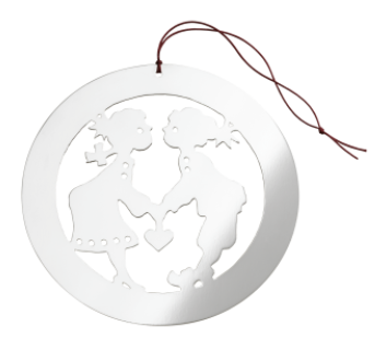 Robbe & Berking Christmas Ornament "Pair of Dwarfs A" (Germany)