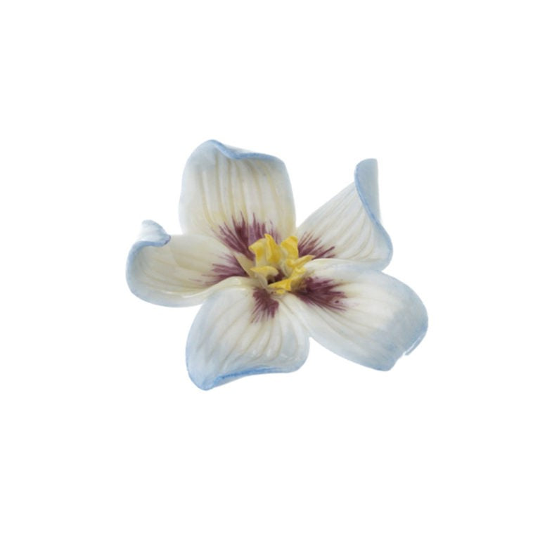 Nymphenburg Table Flower "Pansy" designed by Conrad Linck (Germany)