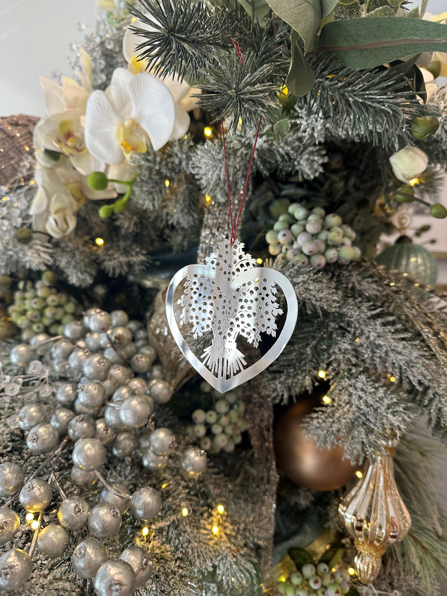 Robbe & Berking Christmas Ornament "X-Mas Tree Sheat" (Germany)