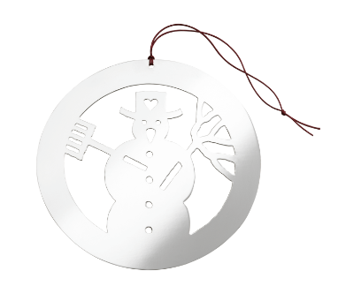 Robbe & Berking Christmas Ornament "Snowman" (Germany)