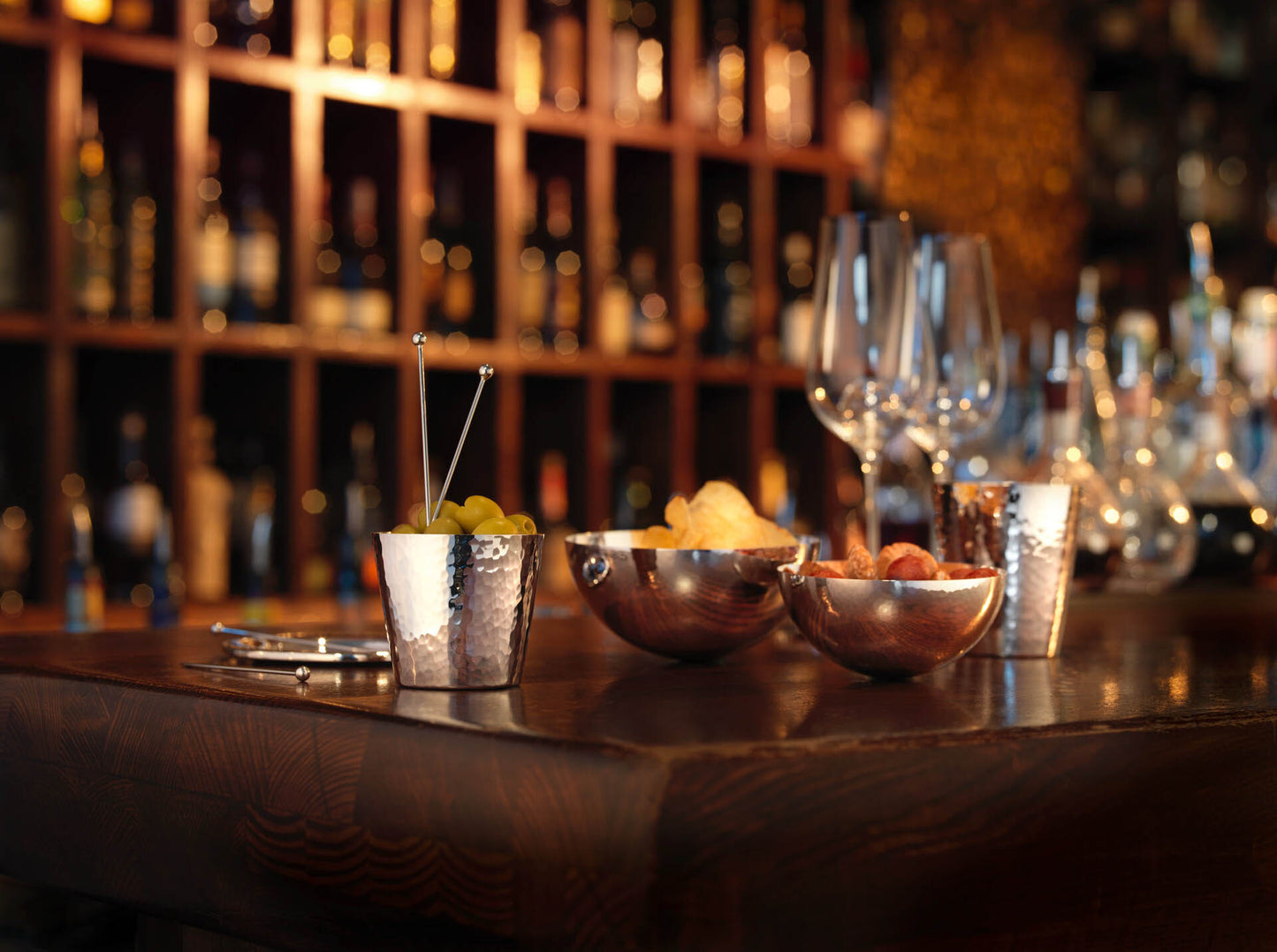 Robbe & Berking "Bar Collection" Cocktail Sticks in Martele style (Germany)