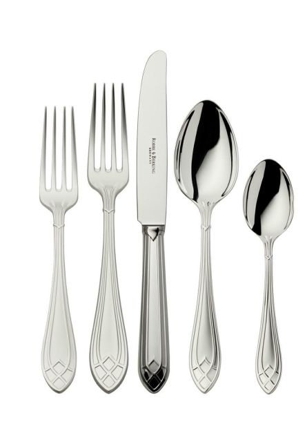 Robbe & Berking Flatware "Arcade Series" 5-piece set (Germany)