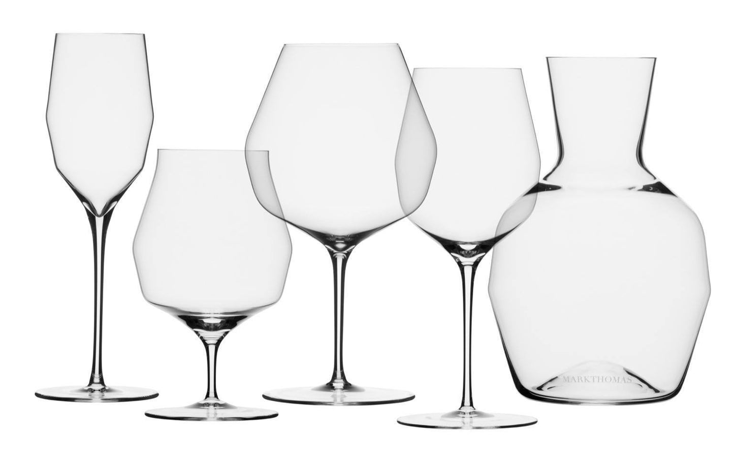 Mark Thomas Double Bend Wine Decanter N2190 (Austria)