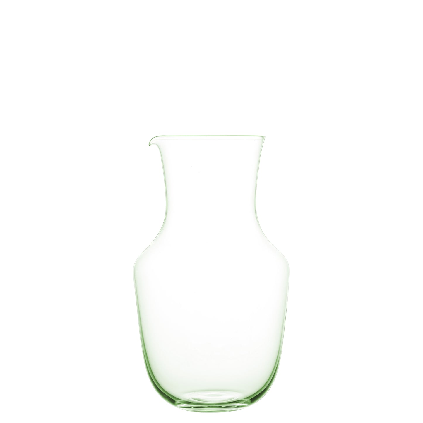 Lobmeyr Drinking Set No. 267 Alpha Water Pitcher in Light Green