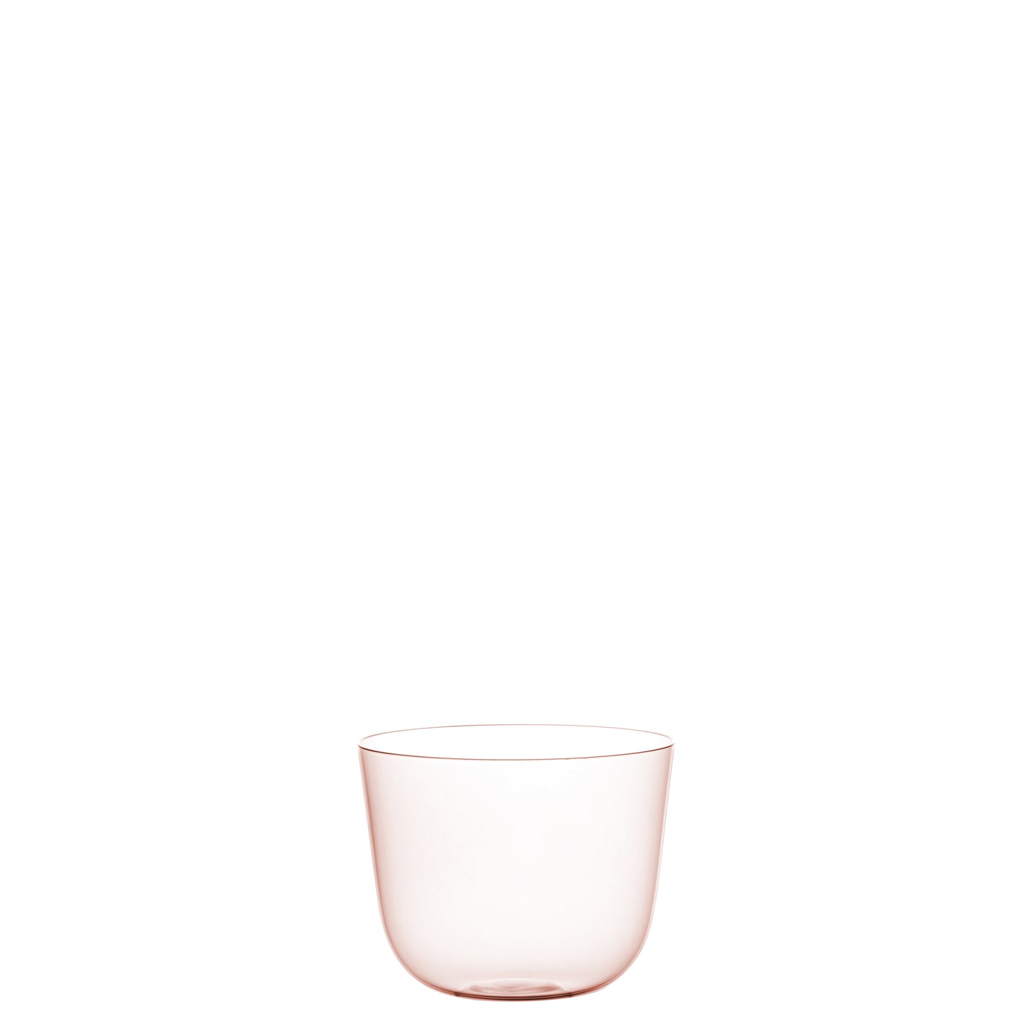 Lobmeyr Drinking Set No. 267 "Alpha" Cocktail Tumbler in Rosalin designed by Hans Harald Rath in 1952 (Austria)