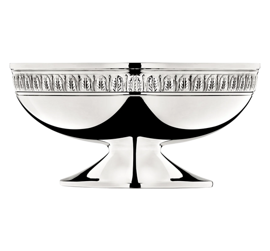 Christofle Malmaison Silver-Plated Pedestal Bowl