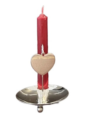 Robbe & Berking Miniature Table Candlestick "Heart" (Germany)