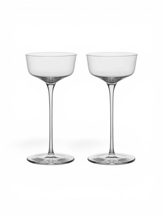 ORREFORS Frantzén Nick and Nora Set of 2
