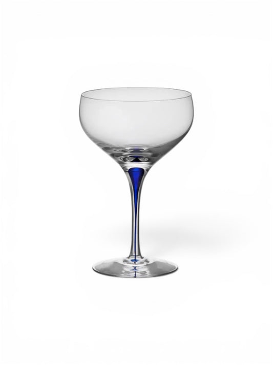 ORREFORS Intermezzo Blue Coupe