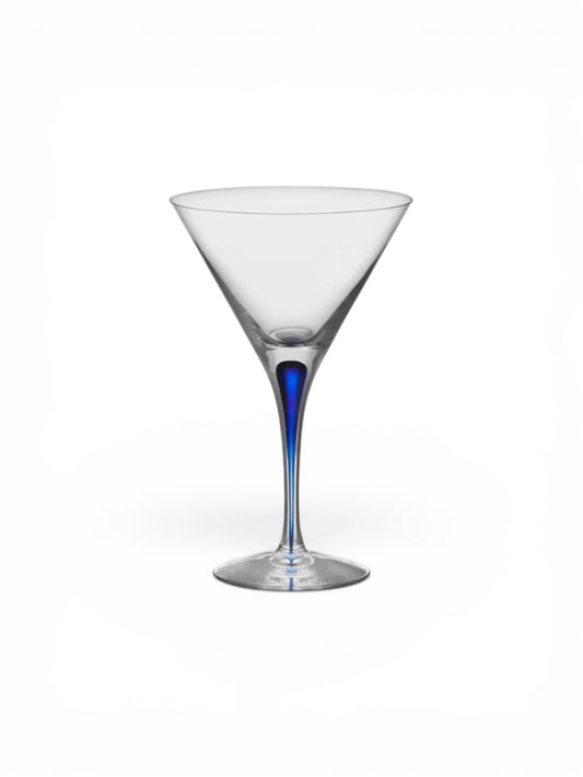 ORREFORS Intermezzo Blue Martini