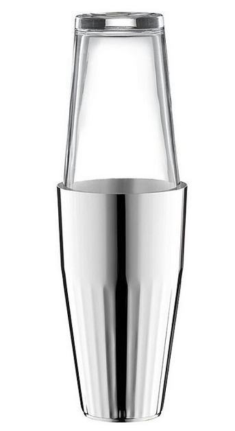 Robbe & Berking Cocktail Shaker with glass in Belvedere style (Germany)