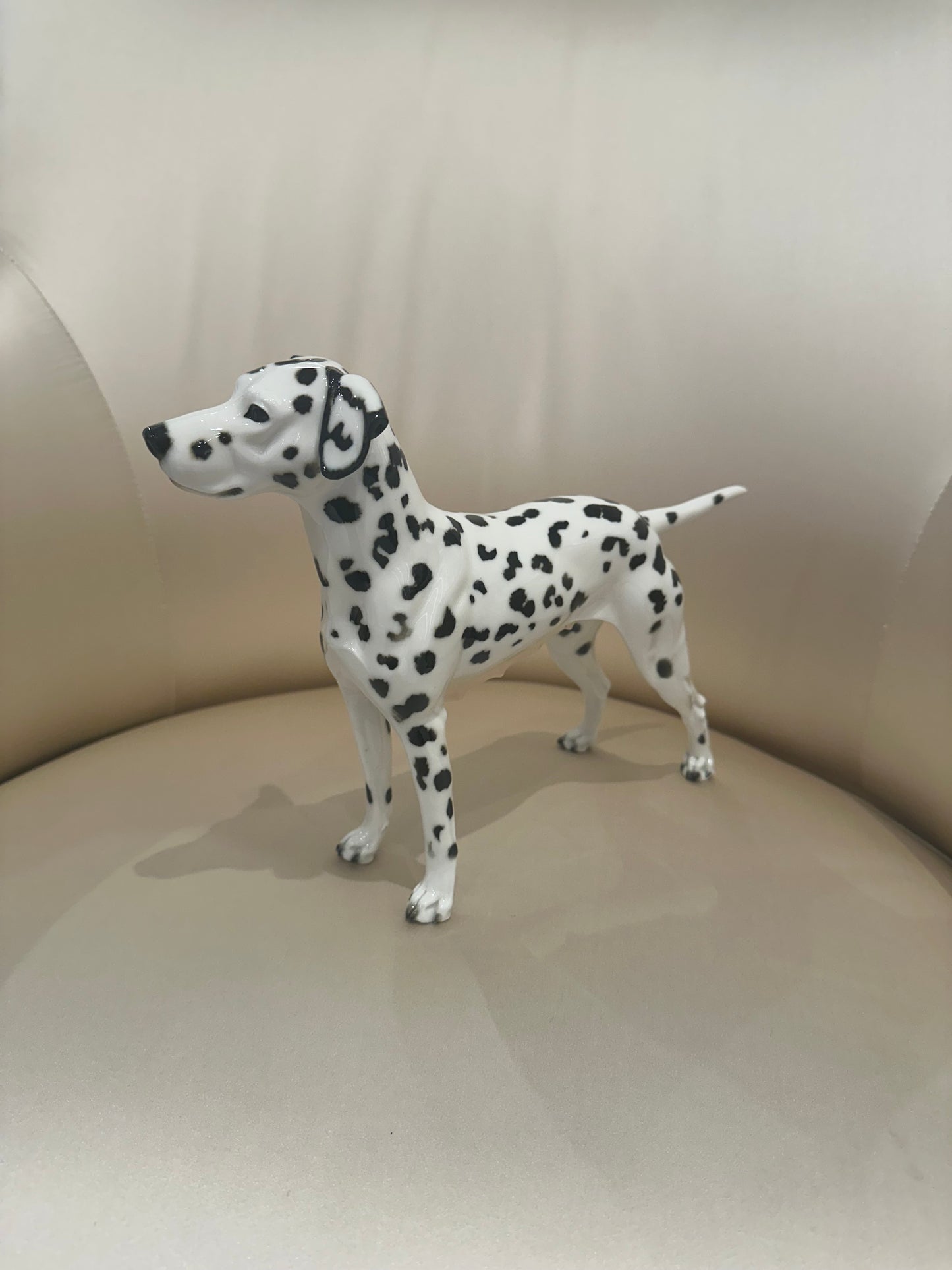 Nymphenburg Figurine "Dalmatian" designed by Konrad Schmid in 1930 (Germany)