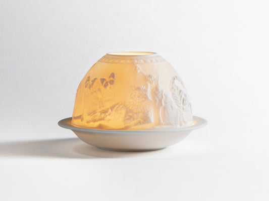 Bernardaud Led Votivelight - Cats (France)
