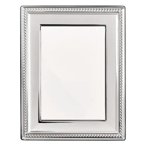 Christofle Perles Silver-Plated Picture Frame 4 x 6 in