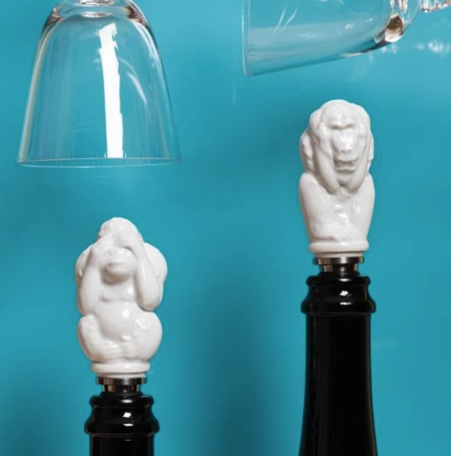 Meissen Bottle Stopper See No Evil (Germany)