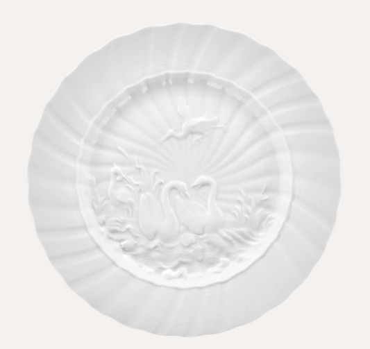 Meissen Starter and Dessert Plate, Shape "Swan Service" (Germany)