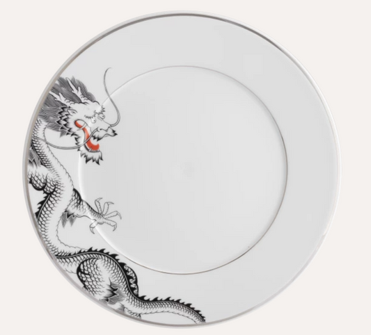 Meissen Dinner Plate, Shape "Vitruv", Fortune Drago (Germany)