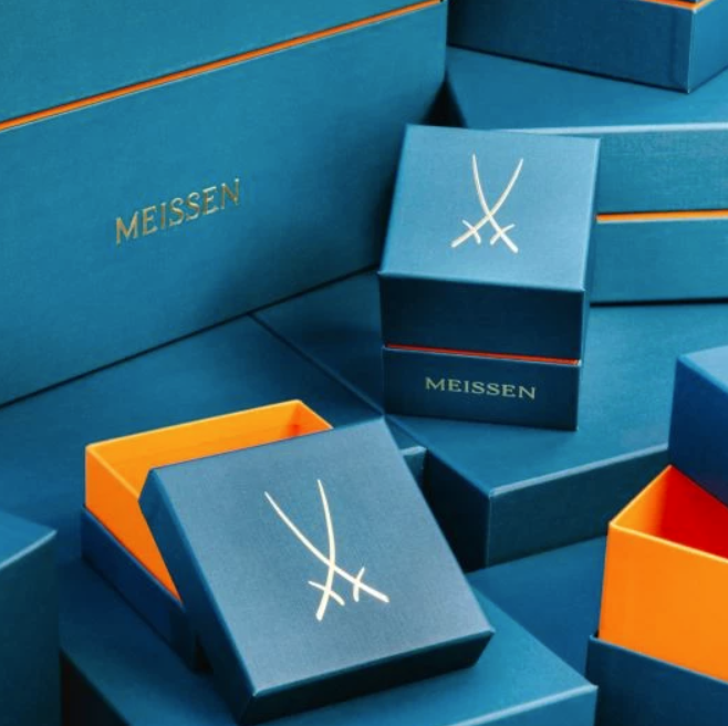 Meissen Gin Mug, "Antarctica", white, V 0.2 l