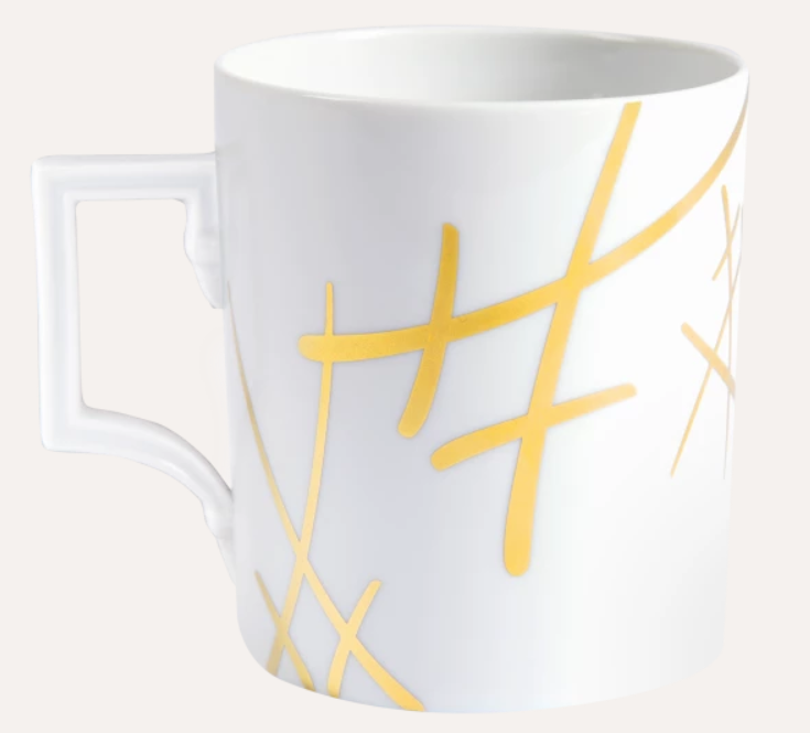 Meissen Mug, "The MEISSEN Mug Collection", "Swords", Shape "Berlin", V 0.25 l