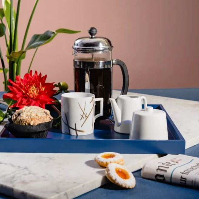 Meissen Mug, "The MEISSEN Mug Collection", "Swords", Shape "Berlin", V 0.25 l