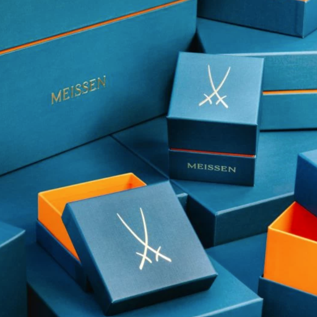 Meissen Mug, "The MEISSEN Mug Collection", "Swords", Shape "Berlin", V 0.25 l