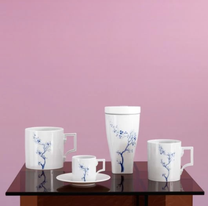 Meissen Mug, "The MEISSEN Mug Collection", "Blue Orchid", Shape "Berlin", V 0.25 l