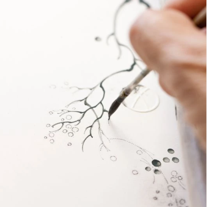 Meissen Mug, "The MEISSEN Mug Collection", "Blue Orchid", Shape "Berlin", V 0.25 l