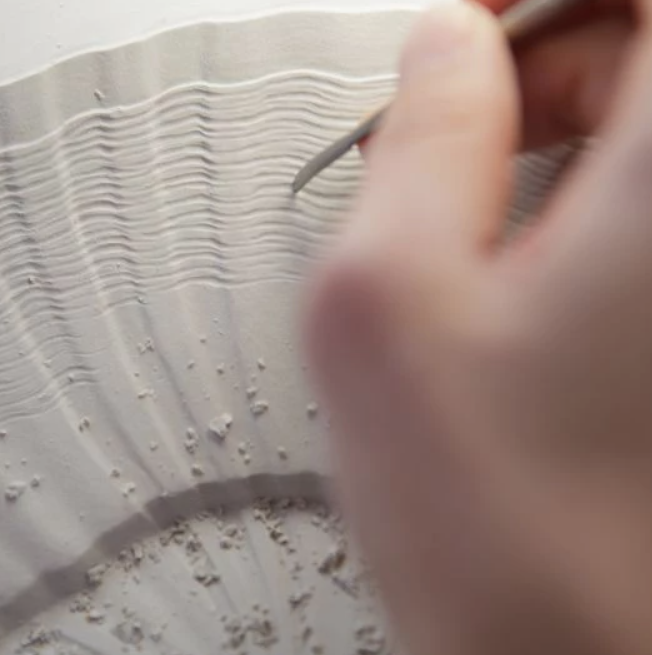 Meissen dish, shell-shaped, shape "Swan service", white, L 16 cm